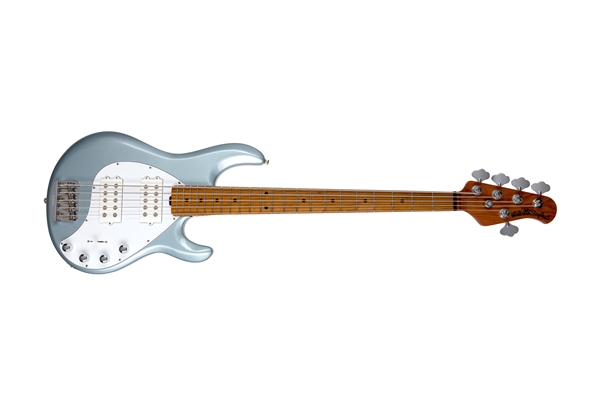 Music Man StingRay Special 5 HH Firemist Silver Tastiera Acero