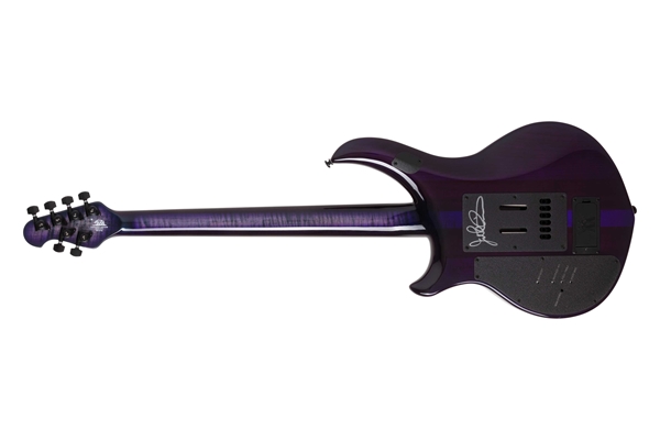 Music Man - Majesty Flame Maple Crystal Amethyst