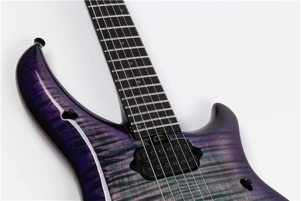 Music Man - Majesty Flame Maple Crystal Amethyst