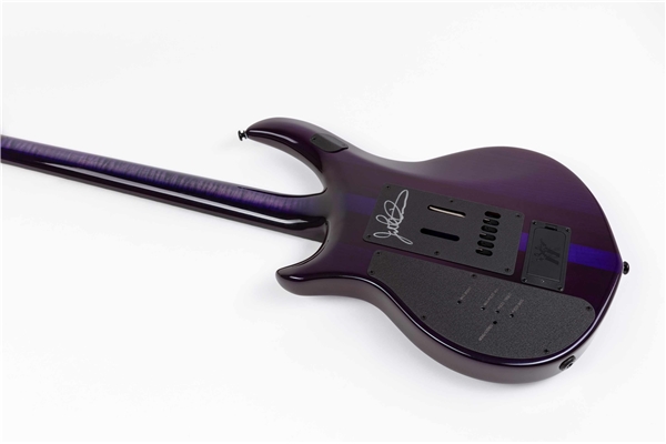 Music Man - Majesty Flame Maple Crystal Amethyst