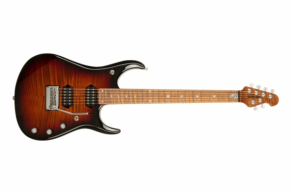 Music Man JP15 Tiger Eye Flame Top