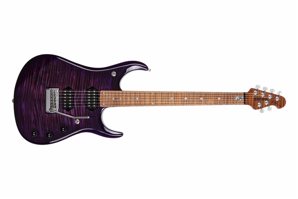 Music Man JP15 Purple Nebula Flame Top