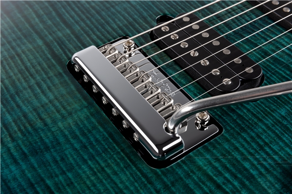Music Man - JP15 7 Cerulean Paradise Flame Tastiera Acero Figurato Roasted