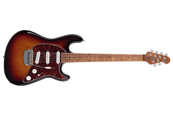 Music Man Cutlass RS SSS Vintage Sunburst Tastiera Acero