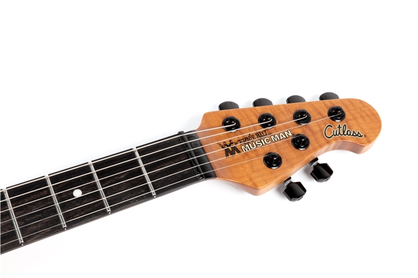 Music Man - Cutlass Jason Richardson Buckeye Burl 6 Corde