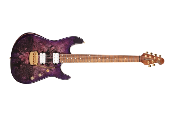 Music Man Cutlass HH Trem 6 Richardson Purple