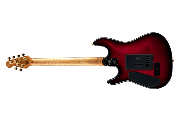 Music Man - Cutlass Jason Richardson Rorschach Red 6 Corde