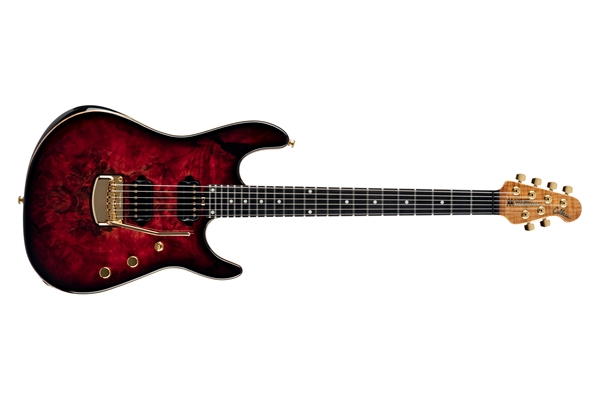 Music Man - Cutlass Jason Richardson Rorschach Red 6 Corde