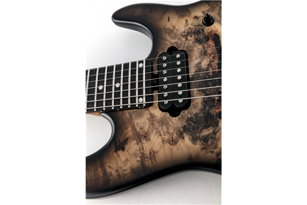 Music Man - Cutlass Jason Richardson Buckeye Burl 7 Corde