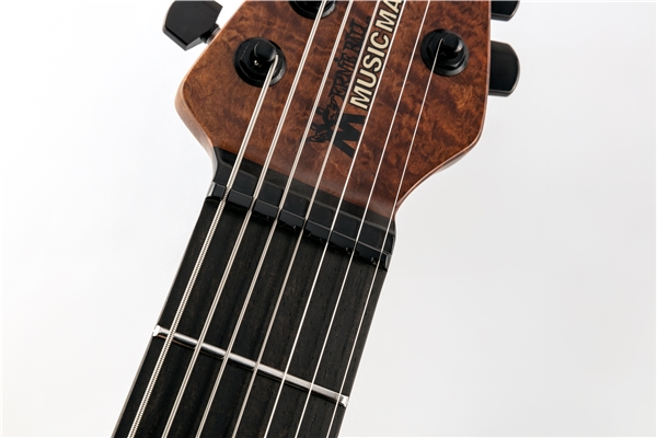 Music Man - Cutlass Jason Richardson Buckeye Burl 7 Corde