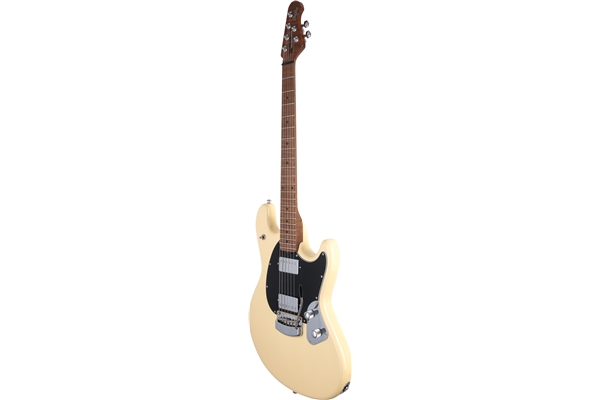 Music Man - StingRay RS Guitar HH Aged Buttercream Tasiera Acero