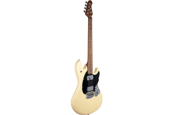 Music Man - StingRay RS Guitar HH Aged Buttercream Tasiera Acero