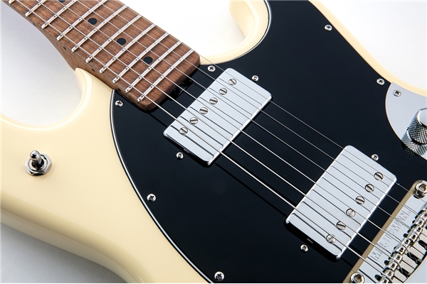 Music Man - StingRay RS Guitar HH Aged Buttercream Tasiera Acero