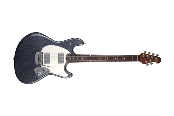 Music Man StingRay RS Guitar HH Charcoal Sparkle Tastiera Palissandro