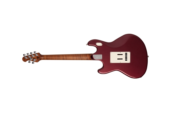 Music Man - StingRay Guitar HH Trem Maroon Mist Tastiera Palissandro