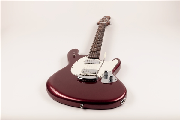 Music Man - StingRay Guitar HH Trem Maroon Mist Tastiera Palissandro