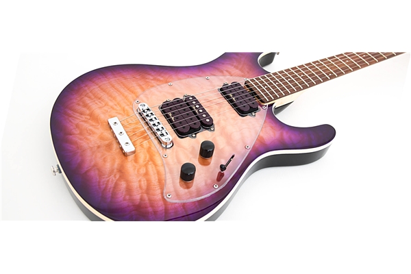 Music Man - Steve Morse Y2D HSH Purple Sunset Quilt