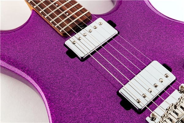 Music Man - Luke 3 HH Fuschia Sparkle Tastiera Palissandro