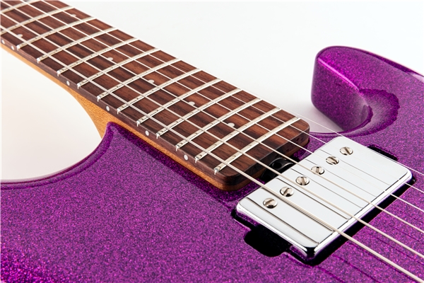 Music Man - Luke 3 HH Fuschia Sparkle Tastiera Palissandro