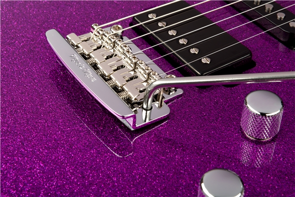 Music Man - Luke 3 HSS Fuschia Sparkle Tastiera Palissandro