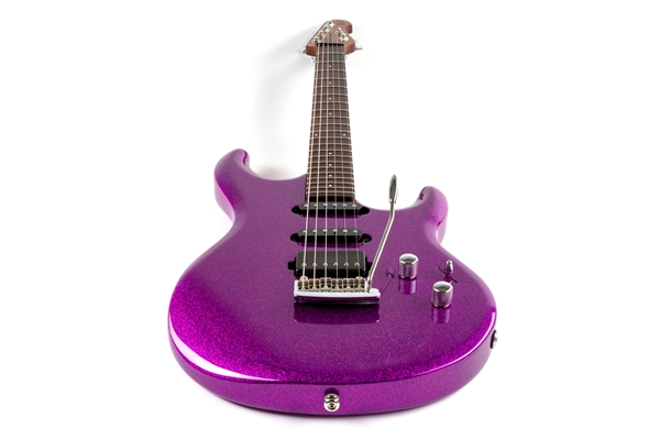 Music Man - Luke 3 HSS Fuschia Sparkle Tastiera Palissandro