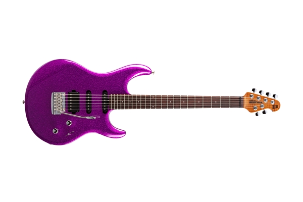 Music Man - Luke 3 HSS Fuschia Sparkle Tastiera Palissandro