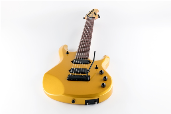 Music Man - John Petrucci 7 Piezo Firemist Gold Tastiera Palissandro
