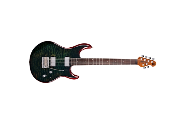 Music Man - Luke 3 BFR HH Luscious Green Quilt Tastiera Palissandro