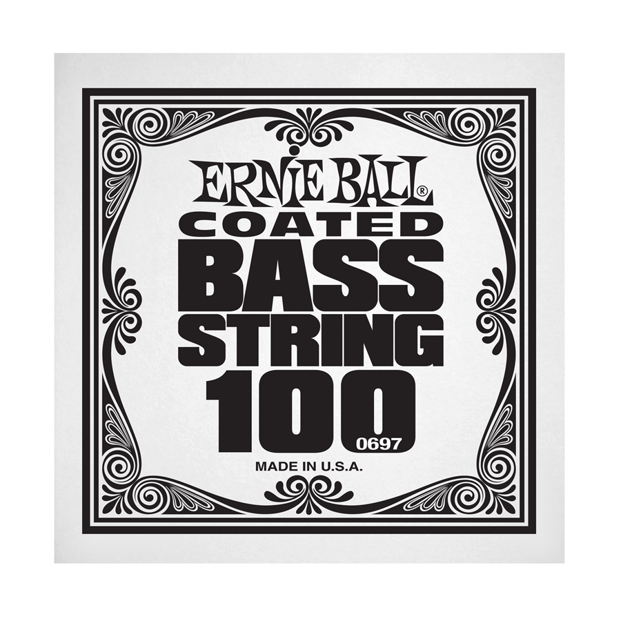 Ernie Ball 0697 Coated Nickel Wound Bass .100