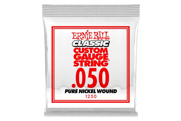 Ernie Ball 1250 Pure Nickel Wound .050