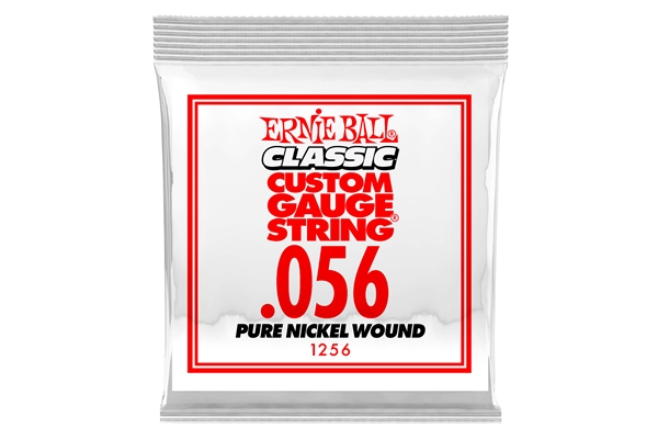 Ernie Ball - 1256 Pure Nickel Wound .056