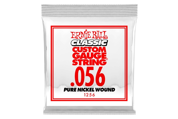 Ernie Ball 1256 Pure Nickel Wound .056