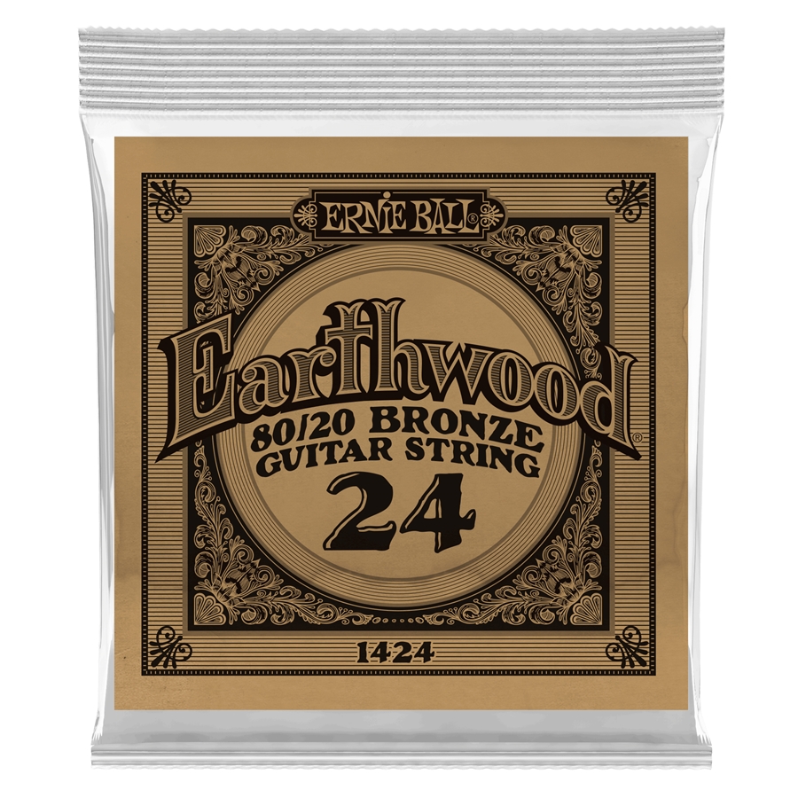 Ernie Ball 1424 Earthwood 80/20 Bronze .024