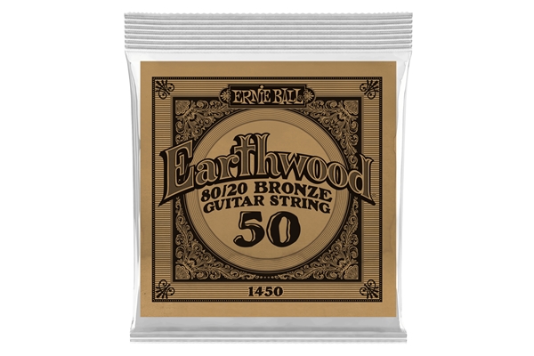 Ernie Ball 1450 Earthwood 80/20 Bronze .050