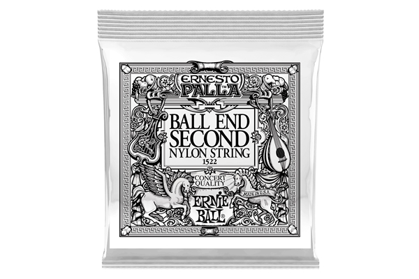 Ernie Ball - 1522 Ernesto Palla Black 2ª Ball End .032