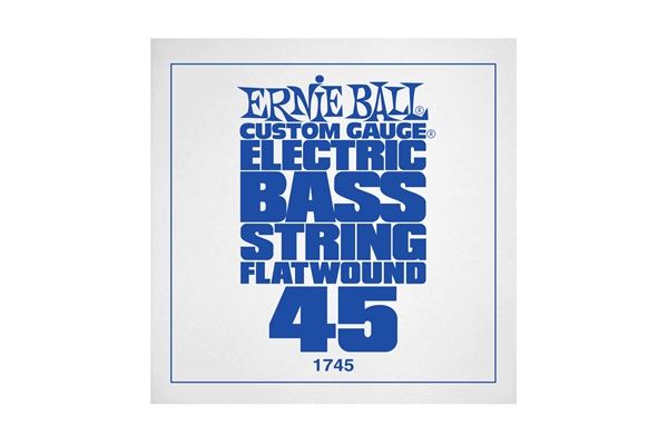 Ernie Ball - 1745 Steel Flatwound Bass .045