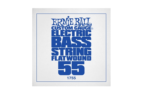 Ernie Ball - 1755 Steel Flatwound Bass .055