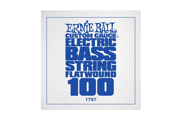 Ernie Ball - 1797 Steel Flatwound Bass .100