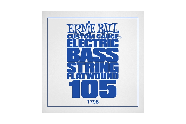 Ernie Ball - 1798 Steel Flatwound Bass .105