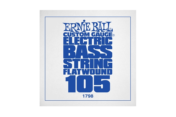 Ernie Ball 1798 Steel Flatwound Bass .105