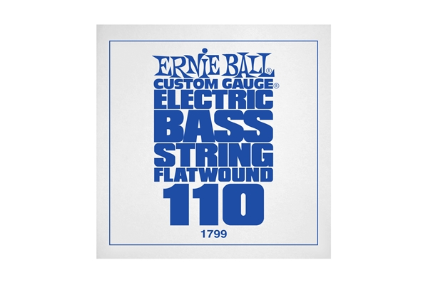 Ernie Ball - 1799 Steel Flatwound Bass .110