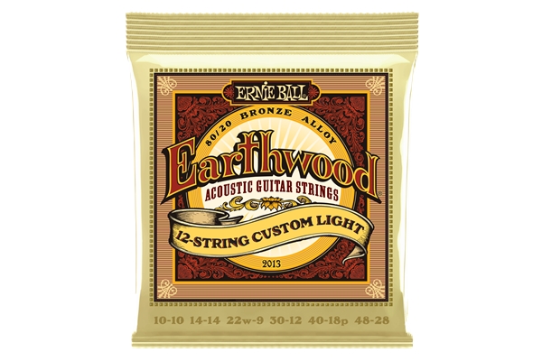 Ernie Ball - 2013 Earthwood 12-String Custom Light Bronze 80/20