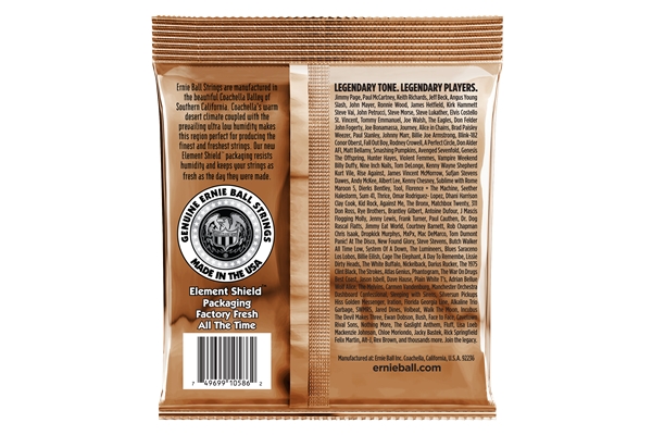 Ernie Ball - 2143 Earthwood Custom Medium Phosphore Bronze