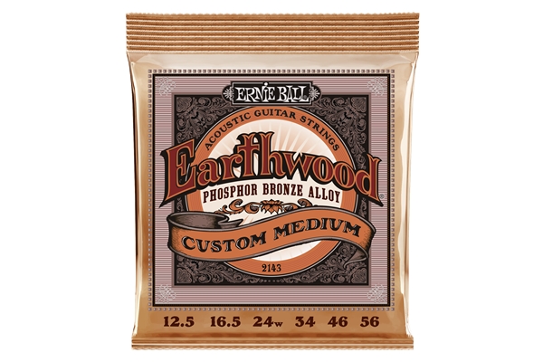 Ernie Ball - 2143 Earthwood Custom Medium Phosphore Bronze