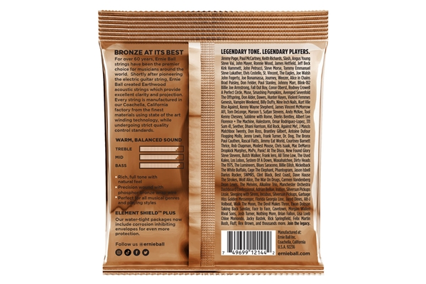 Ernie Ball - 2144 Earthwood Phosphor Bronze Medium 13-56