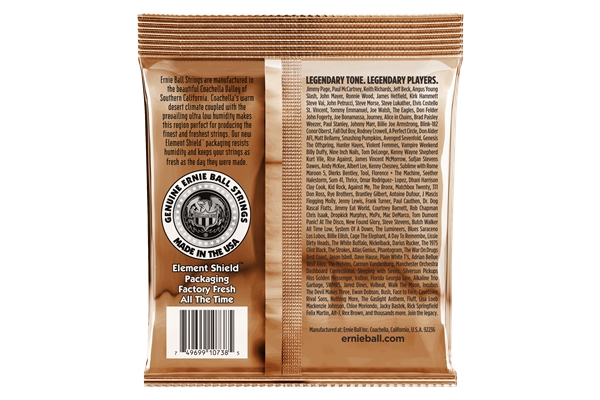 Ernie Ball - 2152 Earthwood 12-String Custom Light Phosphore Bronze