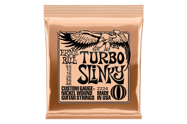 Ernie Ball 2224 Nickel Wound Turbo Slinky 9,5-46