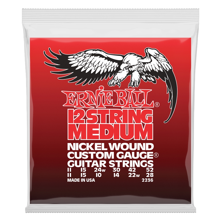 Ernie Ball 2236 Nickel Wound Custom Medium Slinky 11-52