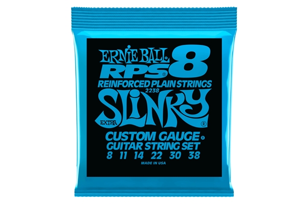 Ernie Ball 2238 RPS Nickel Wound Extra Slinky 8-38