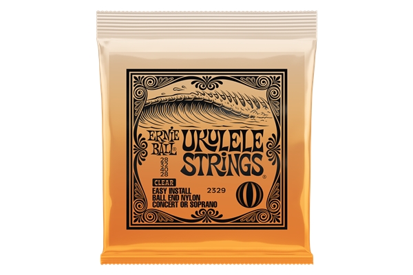 Ernie Ball 2329 Nylon Ukulele Strings Clear